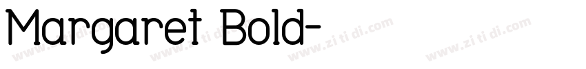 Margaret Bold字体转换